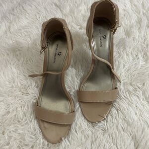 Worthington Women's Beige Heeled Sandals